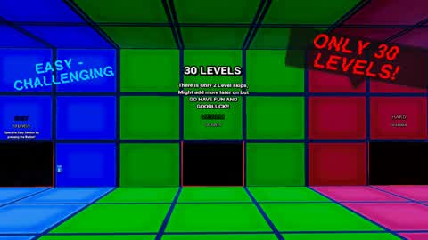 Easy, Medium, and Hard Levels Deathrun