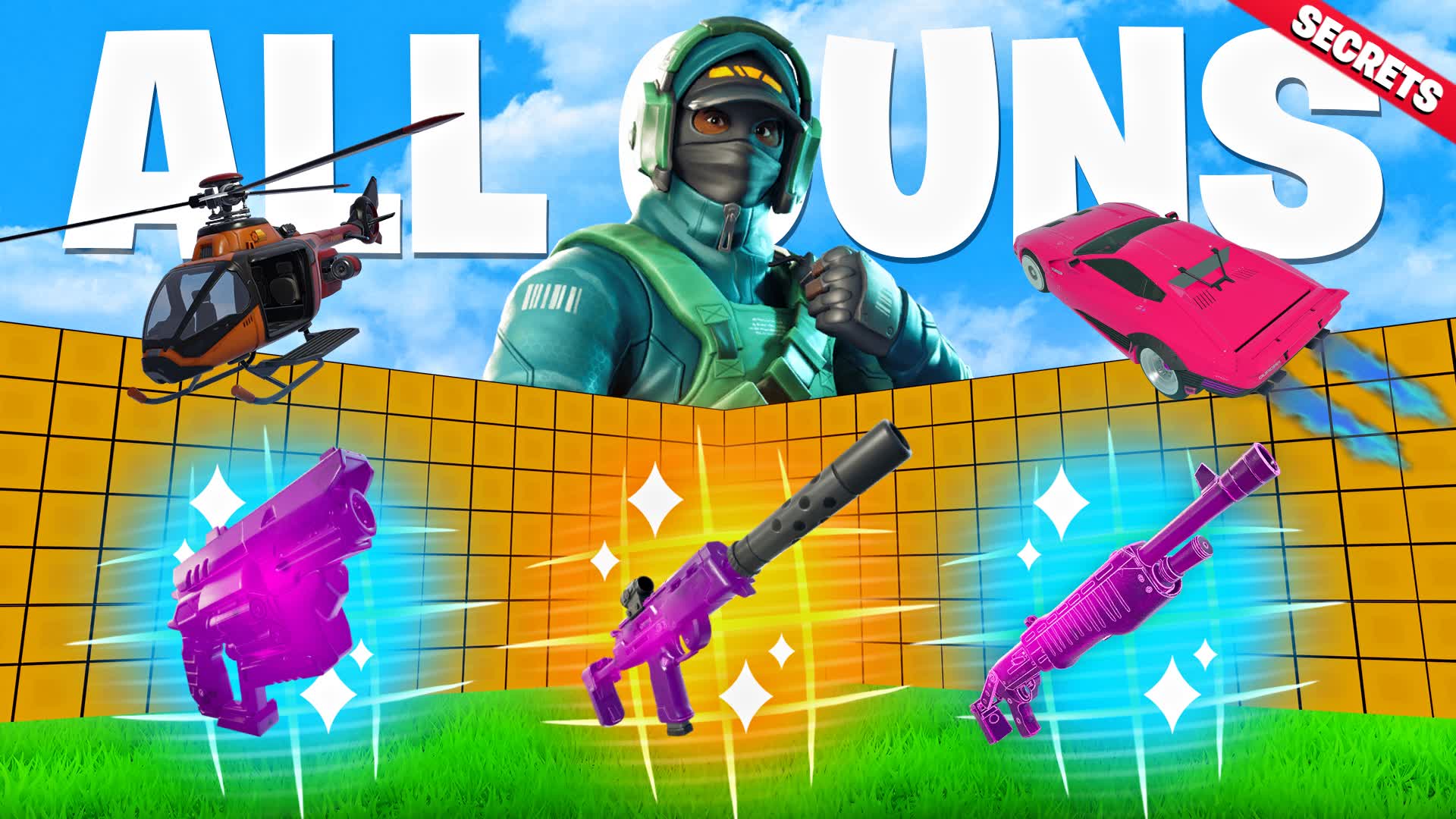 CRAZY 1V1 FFA - ALL GUNS 🔥