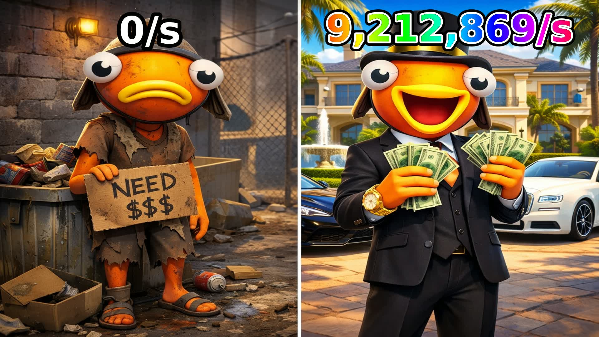 INFINITE MONEY TYCOON - fortnite