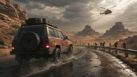 🌵 فوضى الصحراء القرمزية