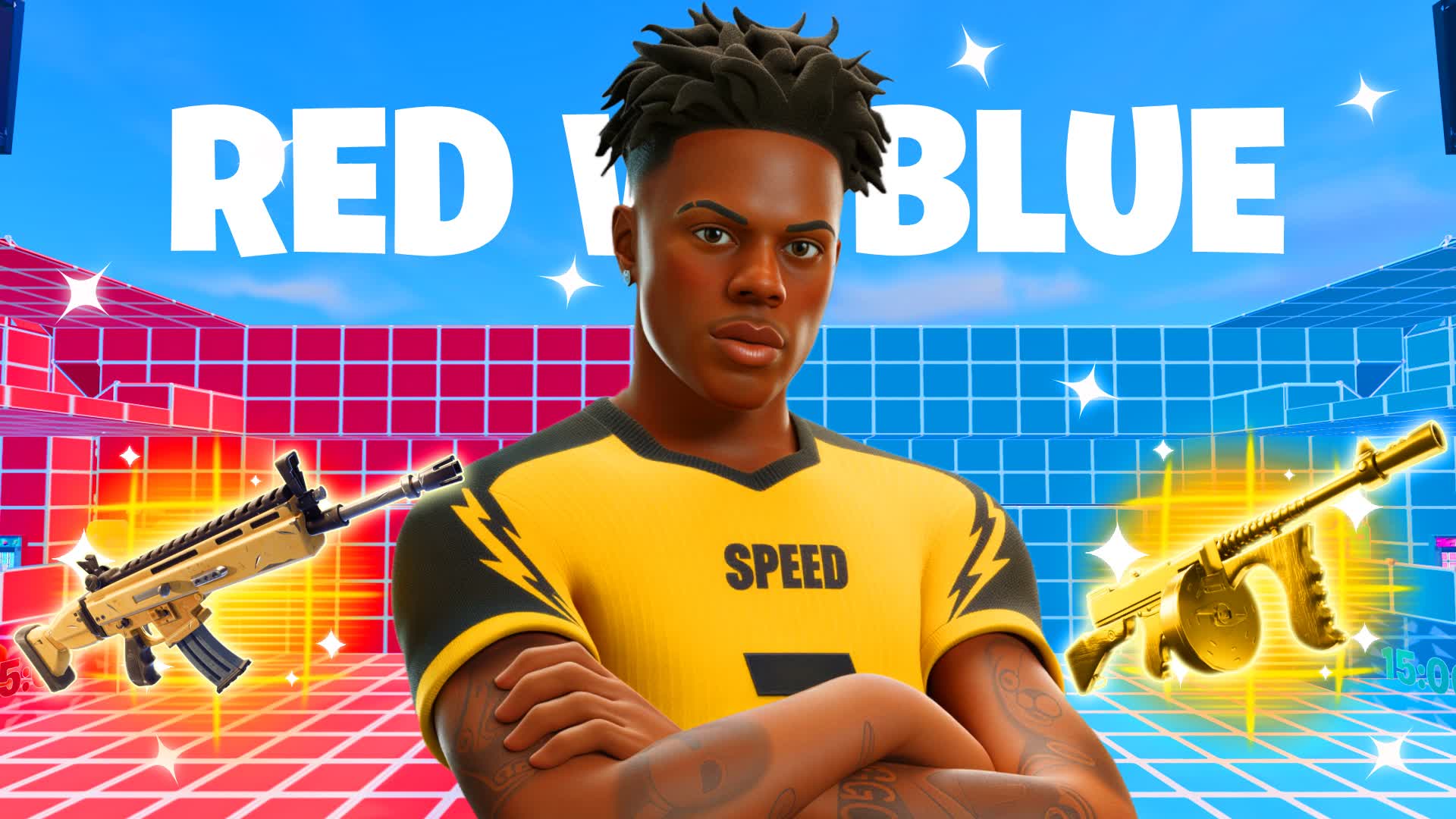 INFINITY MEGA RED VS BLUE 🔴🔵