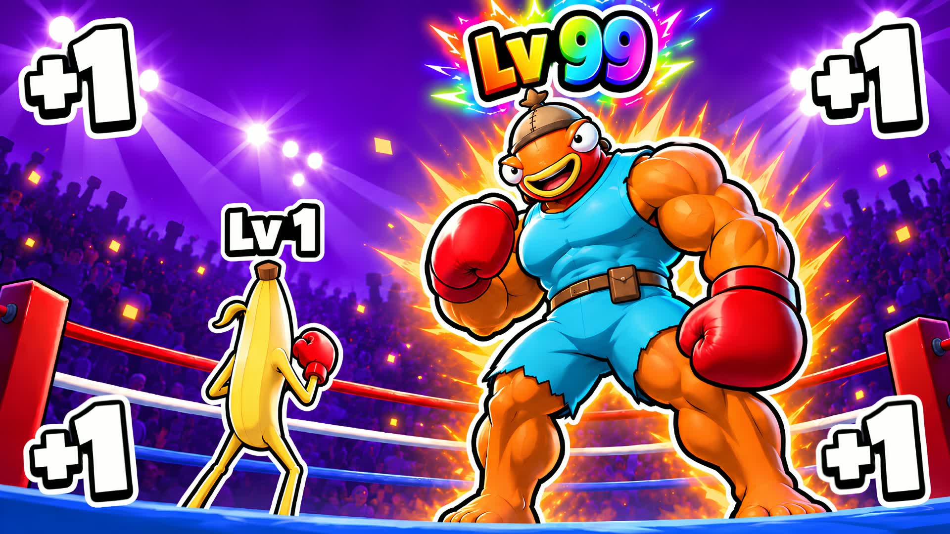 1人巨大化して戦う💪