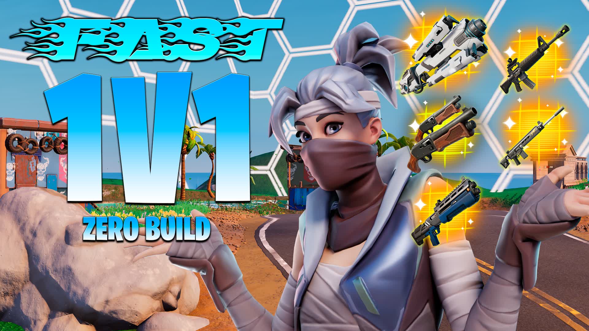 FAST 1V1 ZERO BUILD