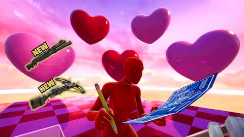 💗 VALENTINES 1V1 BUILD FIGHTS 💗