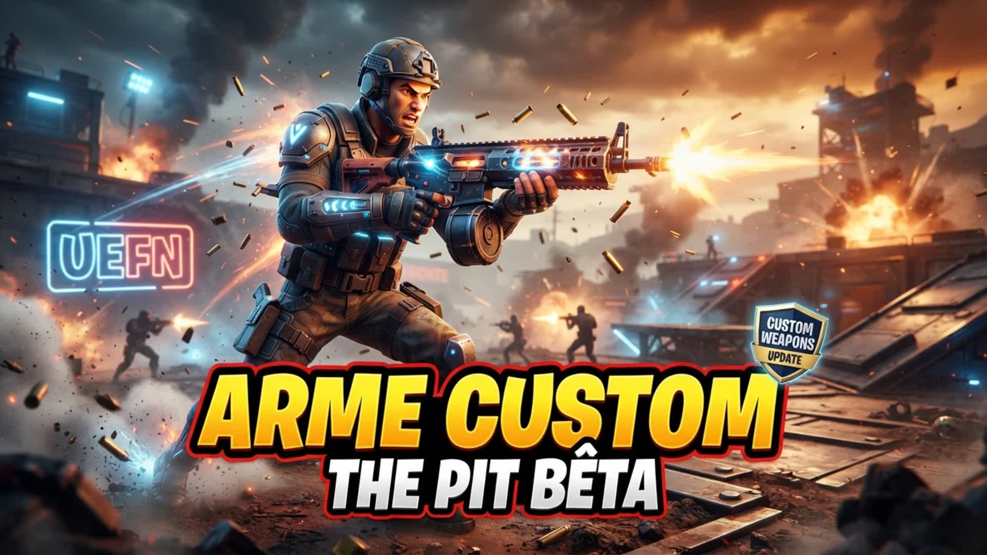 arme custom (the pit bêta) — Fortnite island 8165-8415-9769 by HVK-LeFretin2-YT