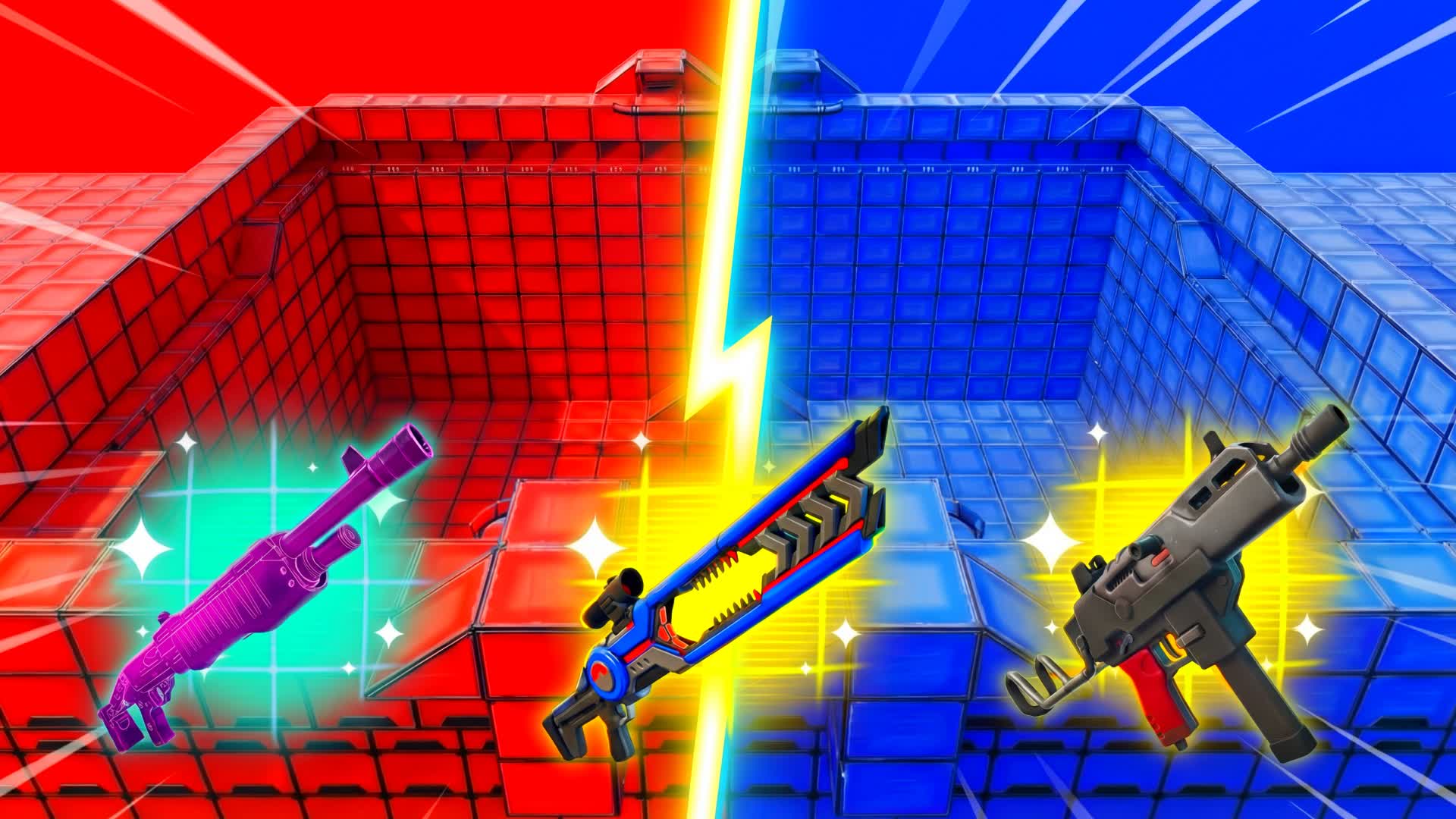 シンプル レッドVSブルー 新🔴🔵