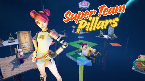 SUPER TEAM PILLARS: 32P 💥 ZONE WARS🏆