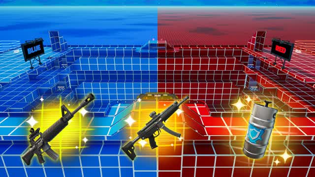 VAULT RED VS BLUE🔴🔵- ALL WEAPONS🔫