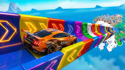 JEU DE VOITURE 🕹️🎮 RAMPE GÉANTE DE VITESSE🔥