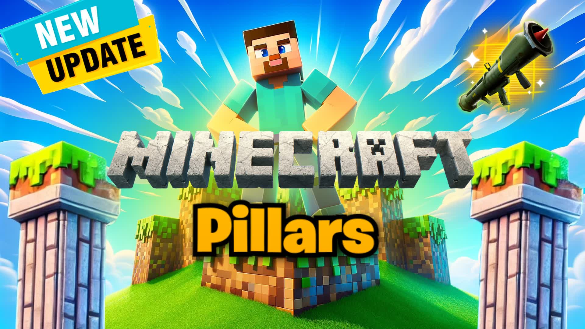 Mincraft Movie Pillars