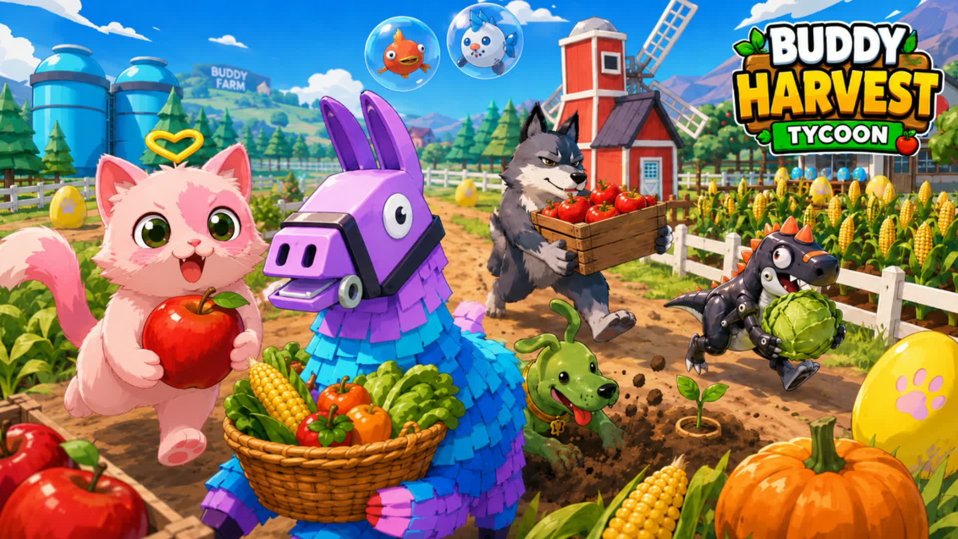 🐶BUDDY HARVEST TYCOON🐈