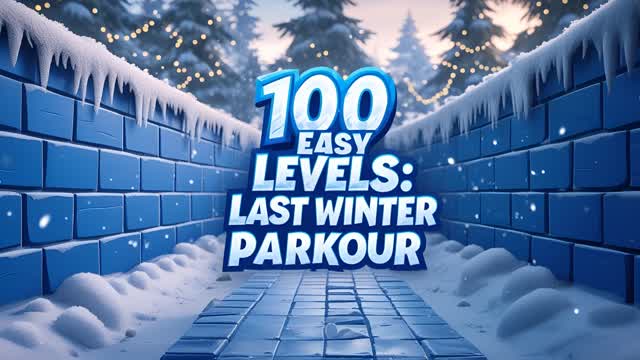 Capture 1 – 100 EASY LEVELS: The Last WINTER Parkour