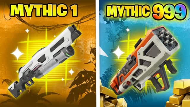 ✨ ALL MYTHICS GUN GAME - JUNGLE 2 🌴