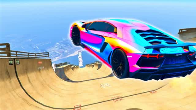 Crazy RainBow Mega ramp