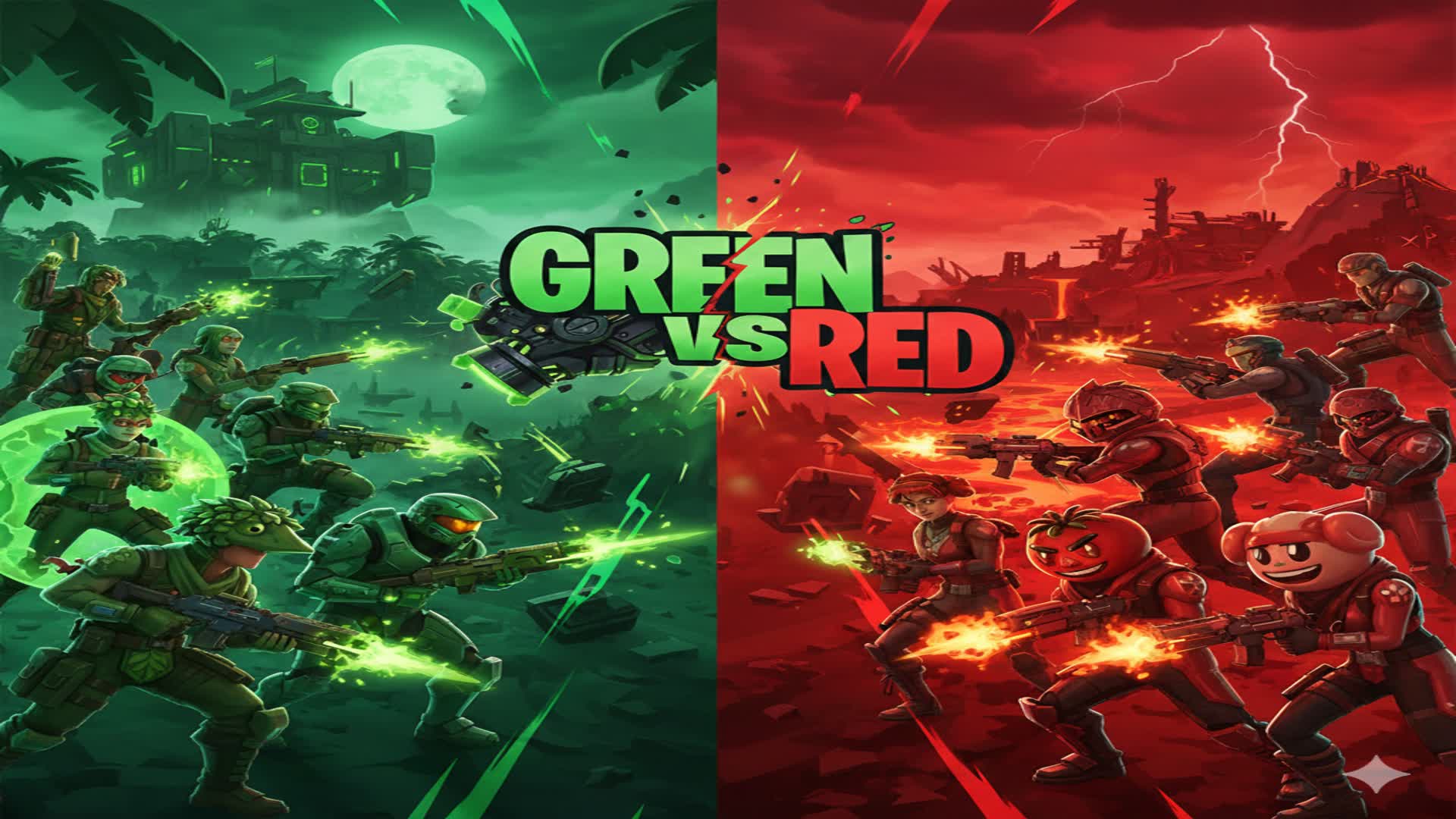 RED VS GREEN
