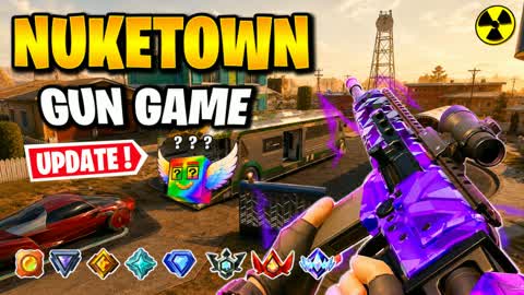 Nuketown GUN GAME ⭐ NEW BO8 🤫😈