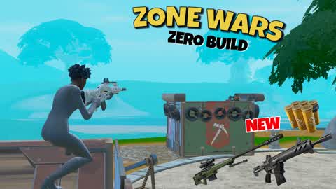 ZERO BUILD ZONE WARS🎯(solo)