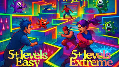 Laberinto de Fácil y Extremo v3