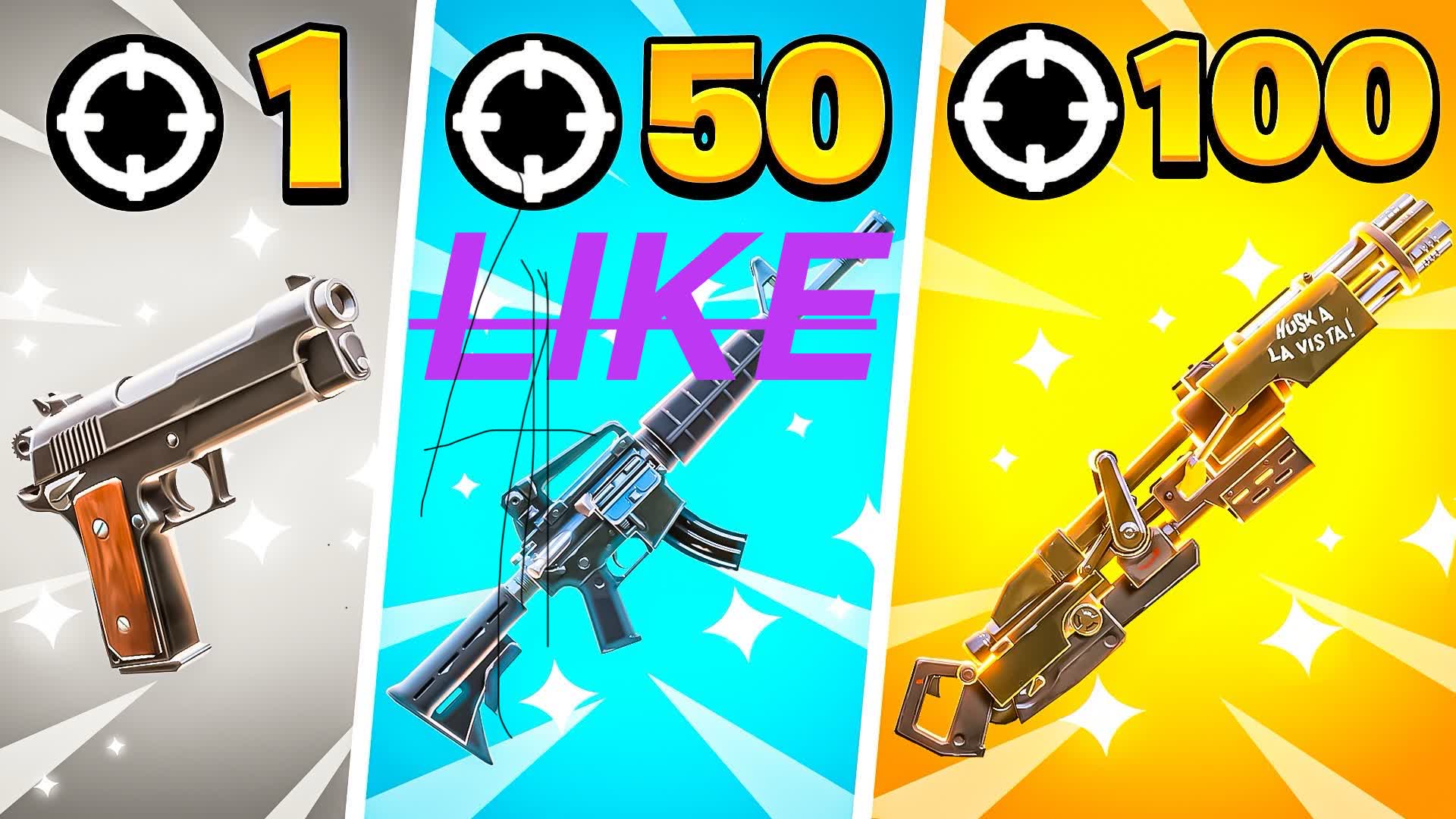😎 GUN GAME 🔫 ONE SHOT TILTED TOWERS