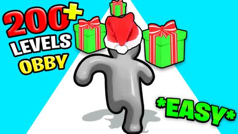 🎄 EASY XMAS OBBY 200+ 🎅🎁