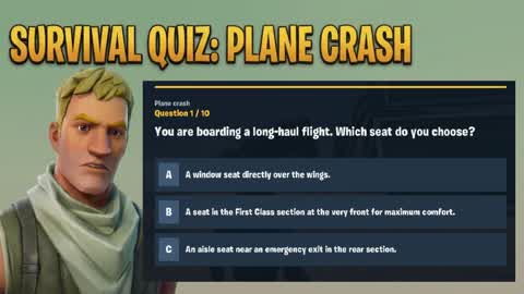 Survival Quiz: Plane crash
