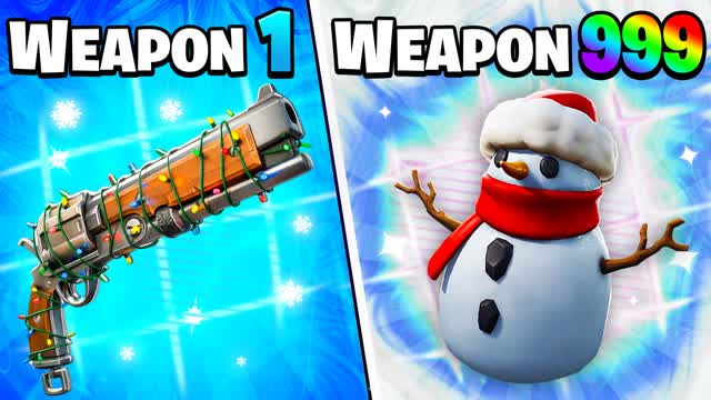 ❄️MEGA WINTER❄️ GUN GAME 🔫 ONE SHOT🎄