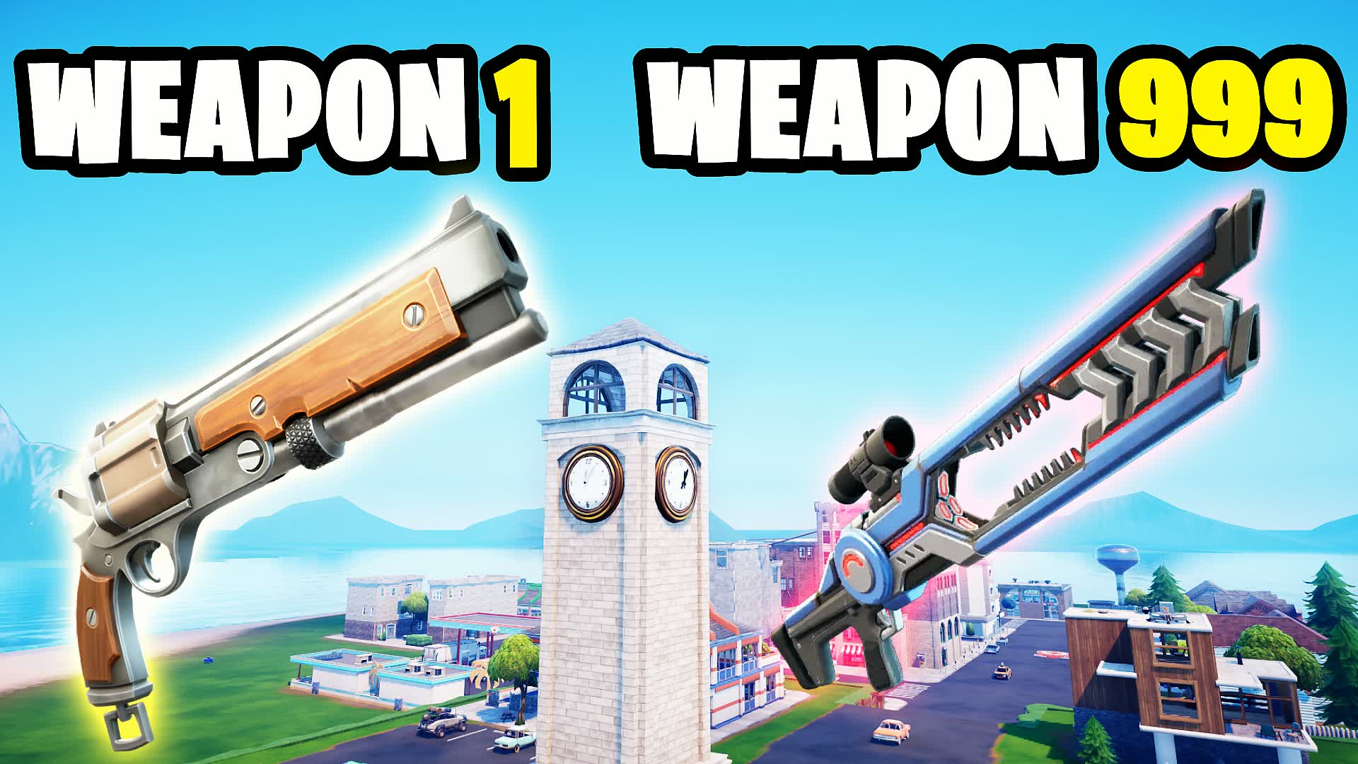 MEGA FUN 😎 GUN GAME FFA 🔫 ONE SHOT