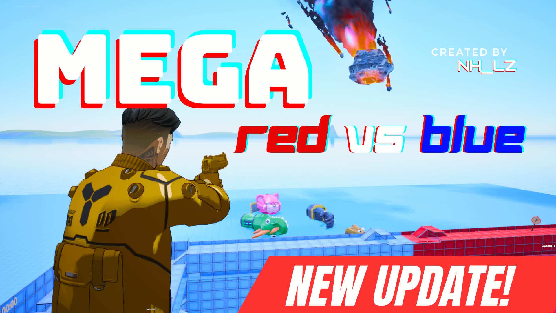 MEGA RED VS BLUE 🔴🔵 - NH_LZ