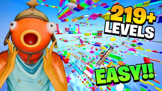 ⭐FUNNY EASY 219+ LEVEL PARKOUR!⭐