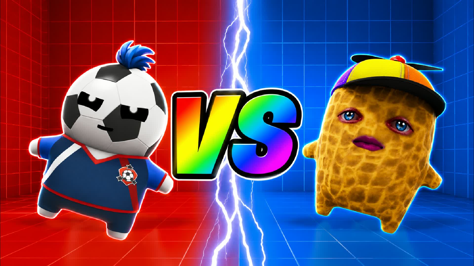 RED VS BLUE 🔴🔵 KWEBBELKOP