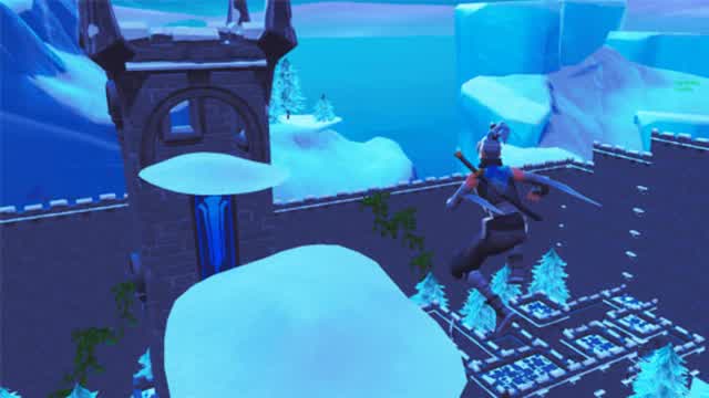 Ice parkour