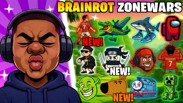 CRAZY BRAINROT ZONE WARS 😂