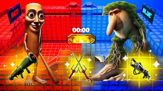 TUNG VS PATAPIM⭐️RED VS BLUE 🔴🔵