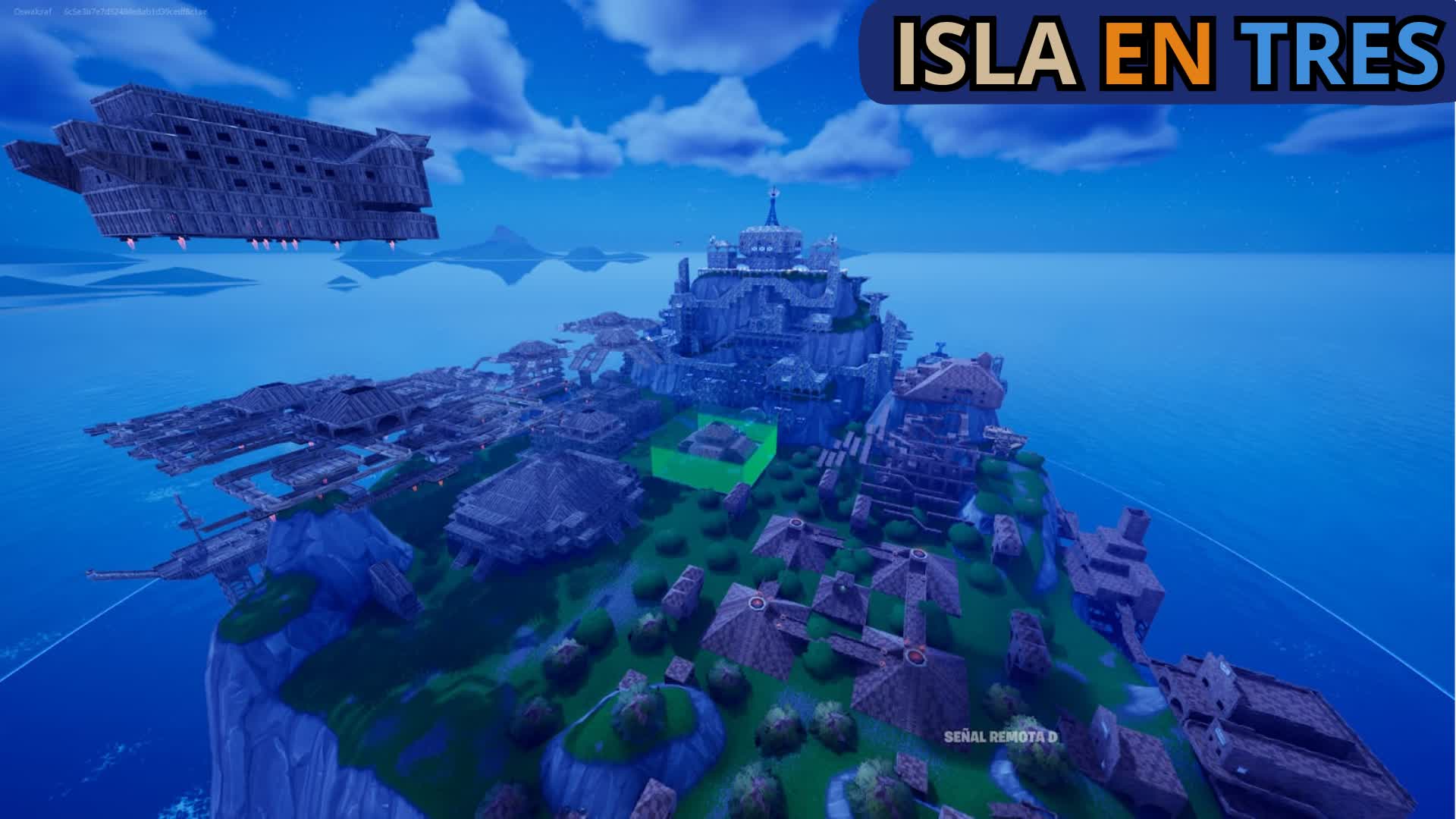 Isla en tres