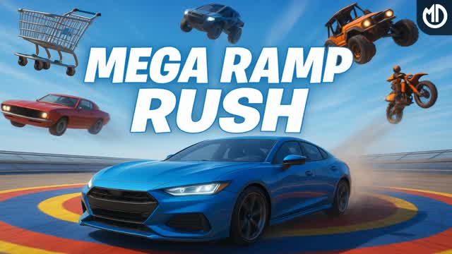 MEGA RAMP RUSH 🚀🎯