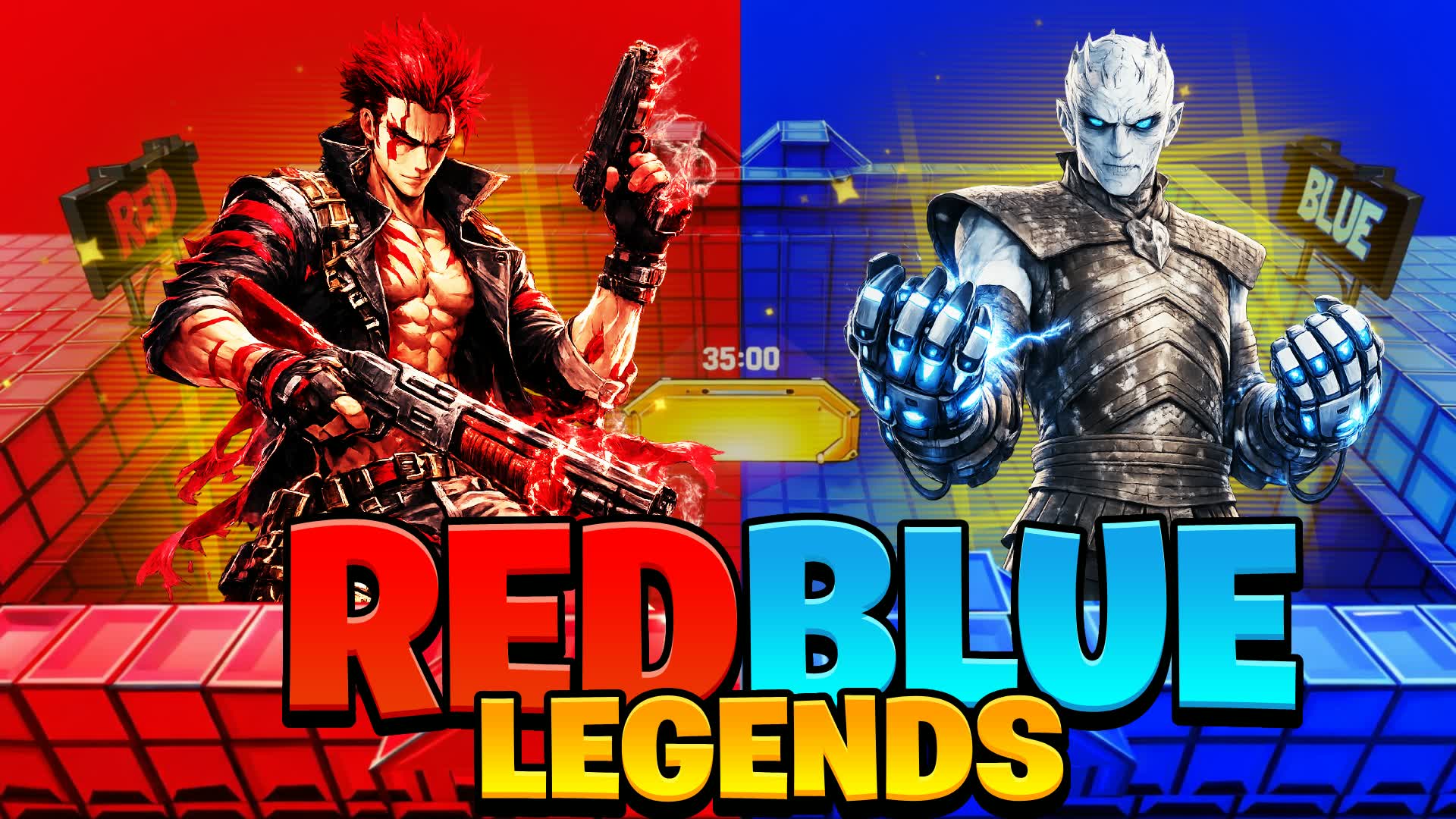 RED VS BLUE LEGENDS 🔴🔵