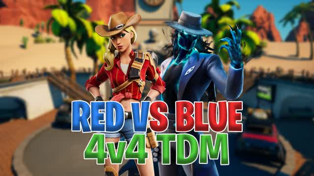🛡️ Red v Blue 4v4 TDM 🗡️