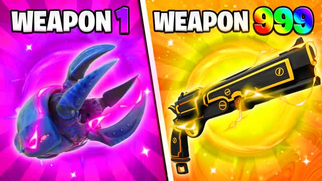 ⭐️MEGA GUN GAME🔫 ONE SHOT 🏝️
