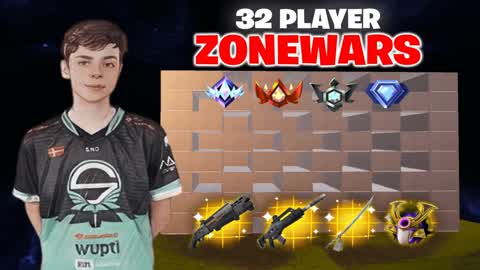 THOMAS ZONE WARS🏆 [32 PLAYERS LATEGAME]