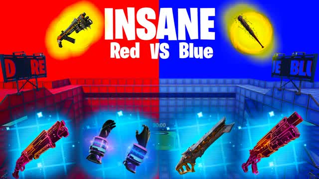 INSANE RED VS BLUE 🔴🔵
