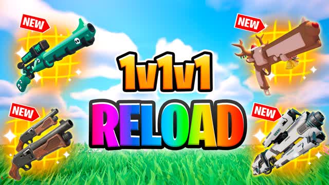 1V1V1 RELOAD⚡️CUSTOM GUNS FFA