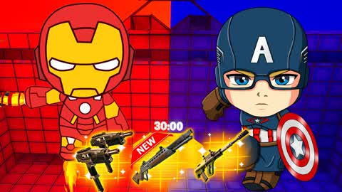 EPIC RED VS BLUE 🔴🔵