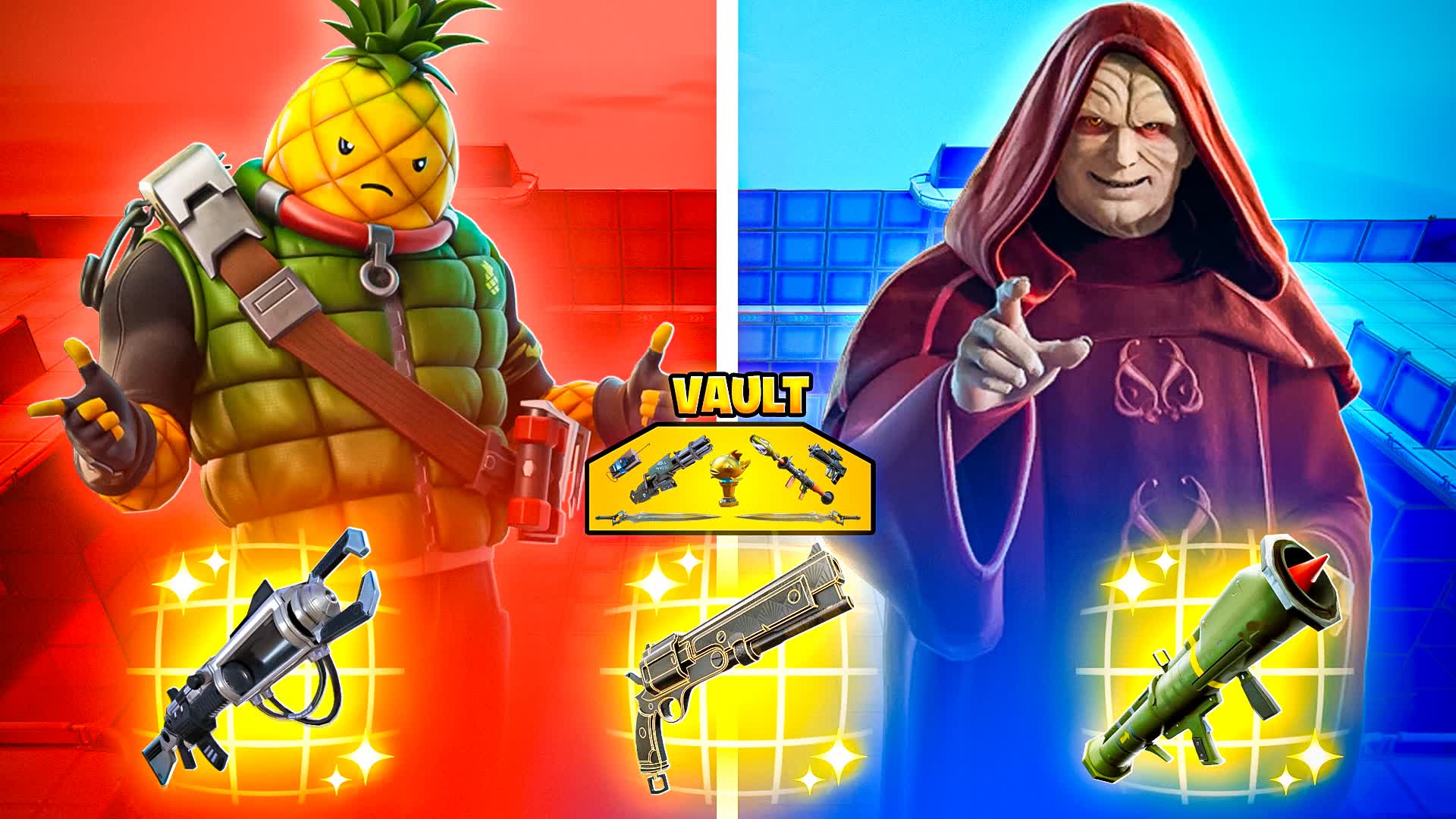 EXTREME RED VS BLUE HERO 🔴🔵