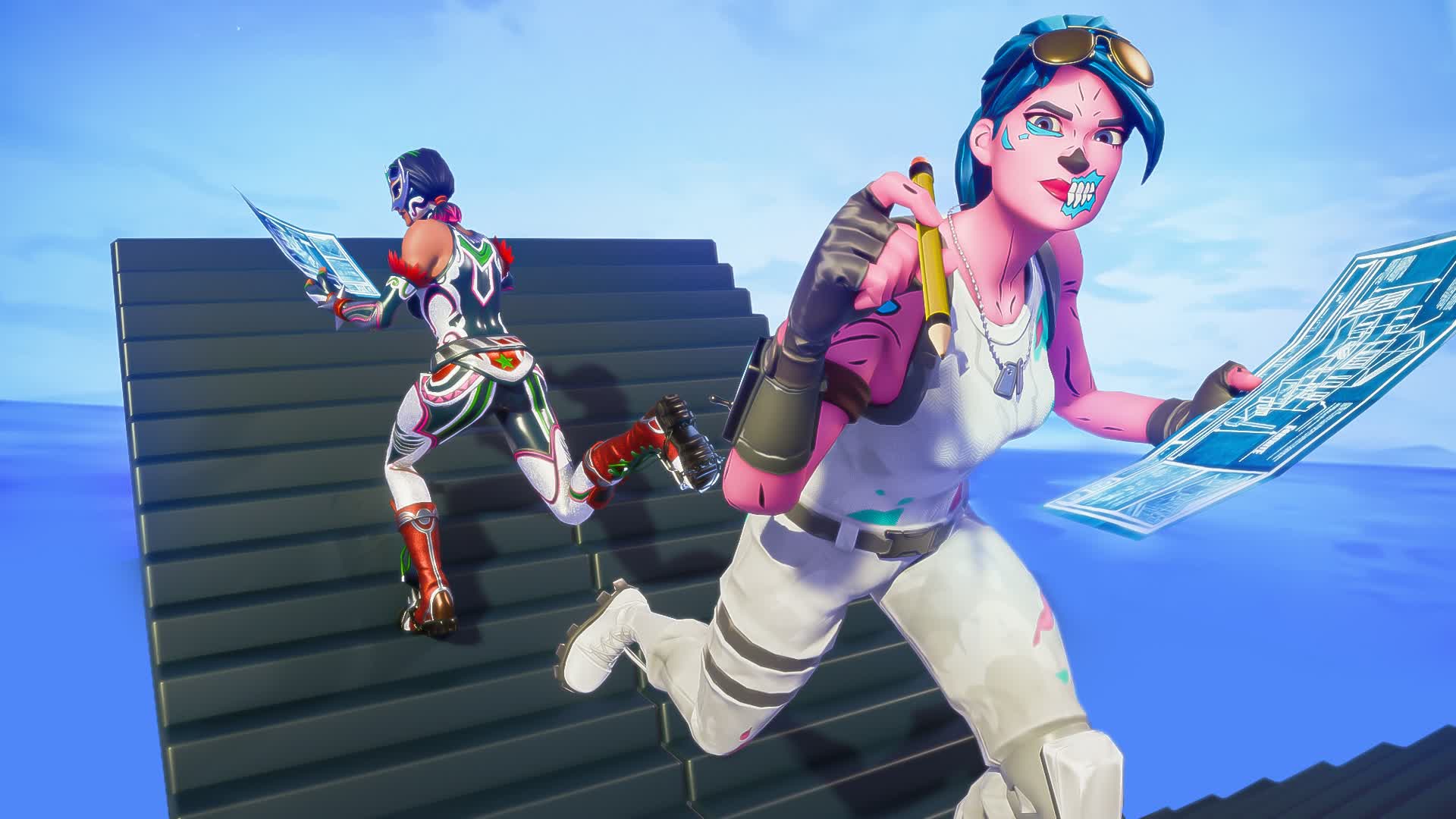 1V1 BUILD FIGHTS