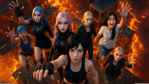 ¡El Piso es Lava! Zone Wars