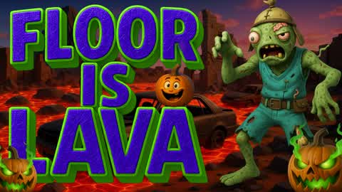 FLOOR IS LAVA🔥MAMMOTH HALLOWEEN IS HERE