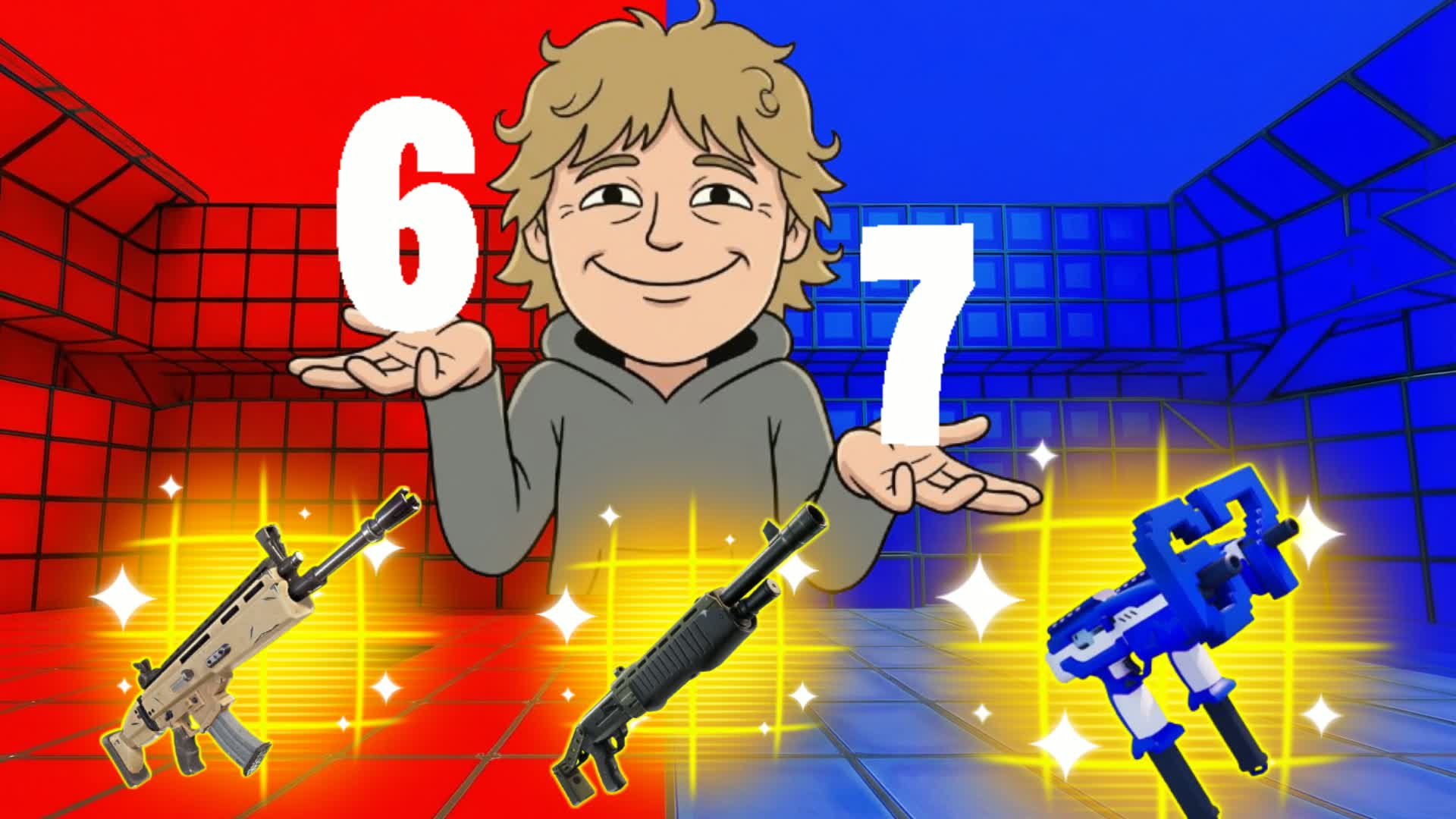 INSANE 67 RED VS BLUE๐ด๐ต(SIXSEVEN)