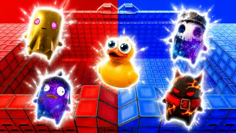 RED VS BLUE🔴🔵SLURPY DUCK