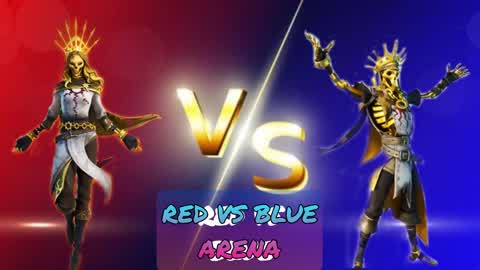 RED vs BLUE Real arena