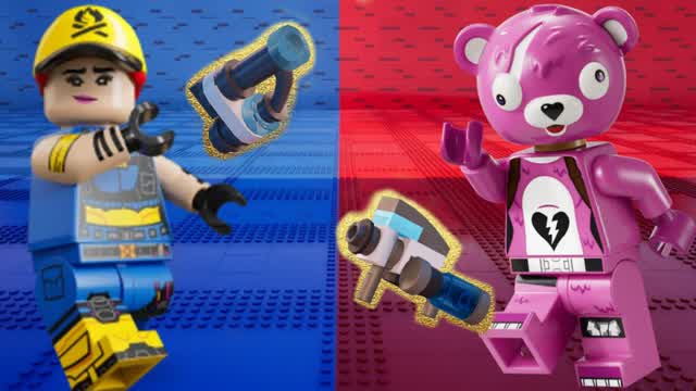 BRICK RED VS BLUE